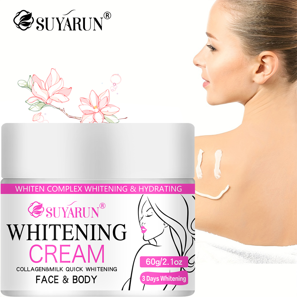 Luxury Skincare Gift Set - SUYARUN Świąteczny Zestaw Prezentowy: Rozjaśniający Krem