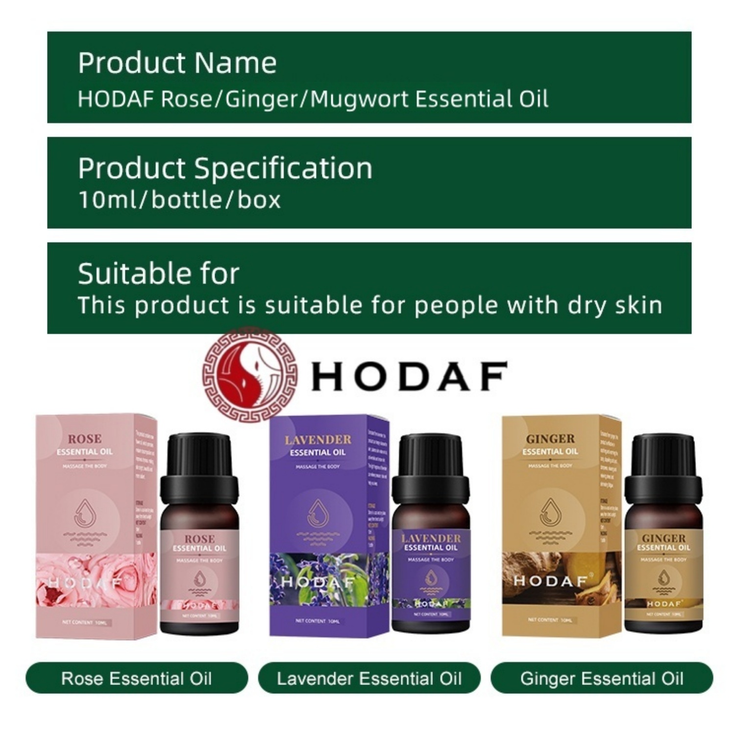 Luxury Skincare Shop - HODAF Mieszanka Olejków Eterycznych: Olejek z