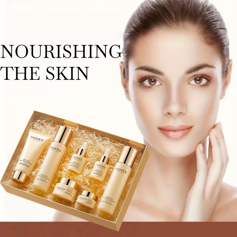 Luksusowy siedmioczęściowy zes – Luxury Skincare Gift Set recenzja i cena