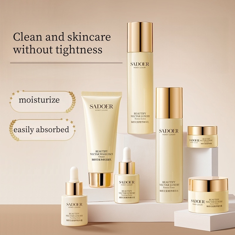 Luksusowy siedmioczęściowy zes – Luxury Skincare Gift Set recenzja i cena